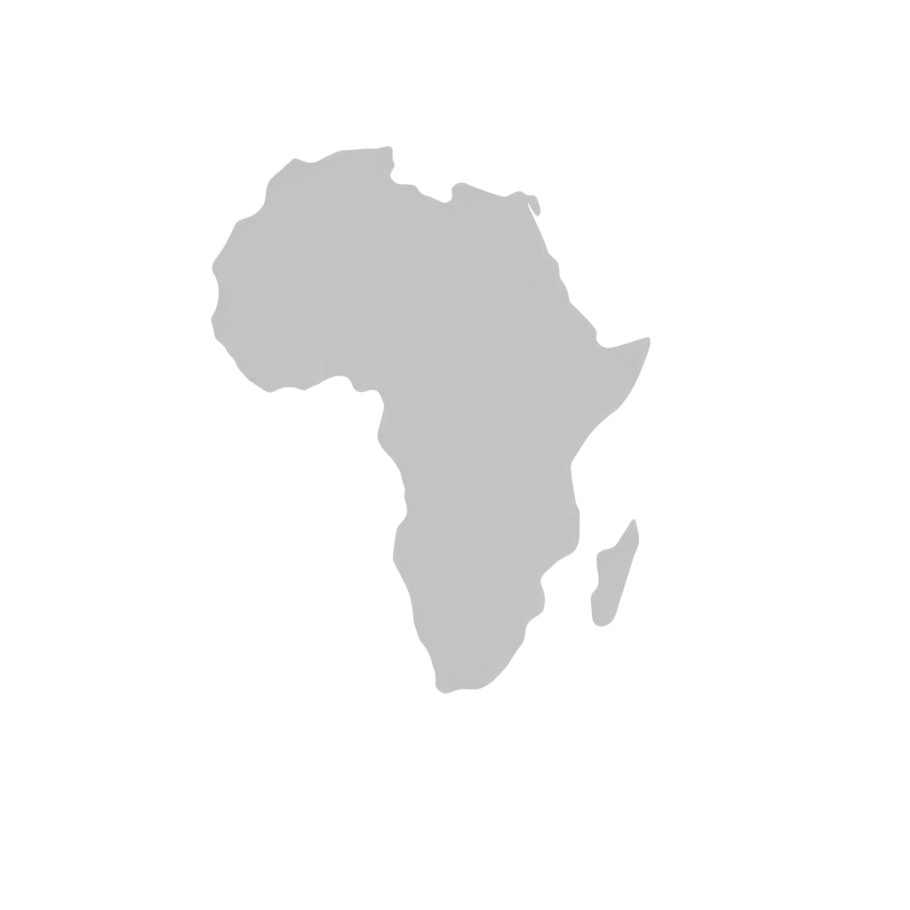Map of Africa showing countries where ONVYLO Founding Members are registering